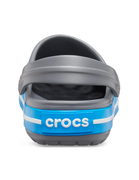 Crocs Crocband Ανατομικά Σαμπό Γκρι 11016-07W