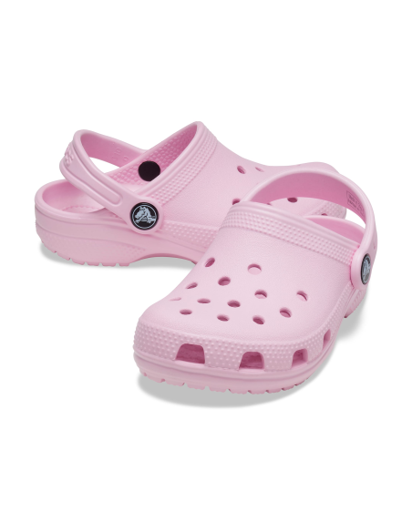Crocs Παιδικά Ανατομικά Σαμπό Θαλάσσης 206991-6GD Ροζ