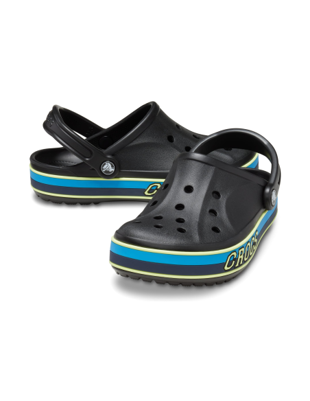 Crocs Παιδικά Σαμπό Θαλάσσης 208322-0C4 Μαύρα