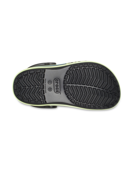 Crocs Παιδικά Σαμπό Θαλάσσης 208322-0C4 Μαύρα