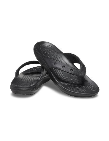 Crocs Classic Flip Σαγιονάρες σε Μαύρο Χρώμα 207713-001