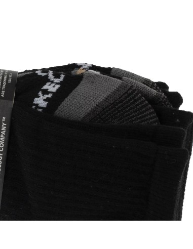 Skechers 3pk Mens 12 Terry Work Socks S106859BLK