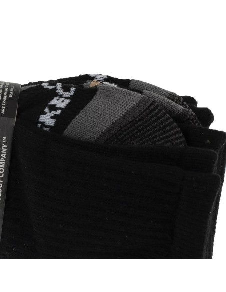 Skechers 3pk Mens 12 Terry Work Socks S106859BLK