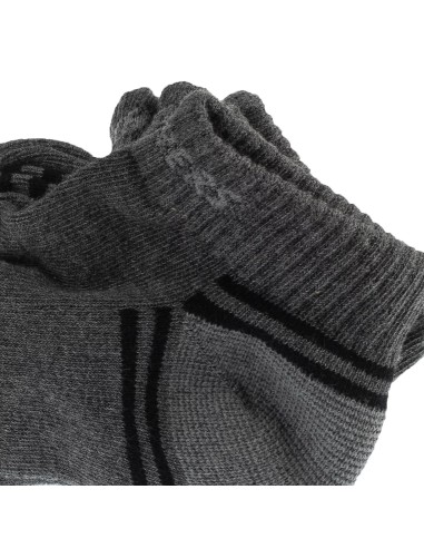 Skechers 3pk Terry Train Work Socks S102684GRY