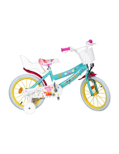 ToimsaChildren's bike 16" Peppa Pig green