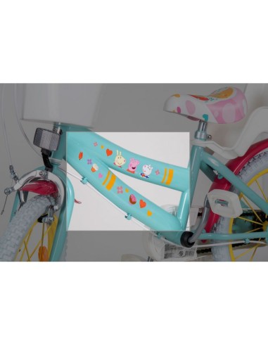 ToimsaChildren's bike 16" Peppa Pig green