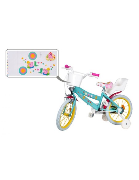 ToimsaChildren's bike 16" Peppa Pig green