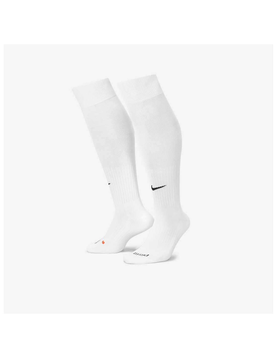 Nike Classic II SX5728-100 Ποδοσφαιρικές Κάλτσες Λευκές 1 Ζεύγος