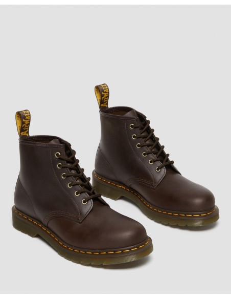 Dr Martens 101 Dark Brown Crazy Horse DM27761201