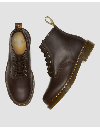 Dr Martens 101 Dark Brown Crazy Horse DM27761201