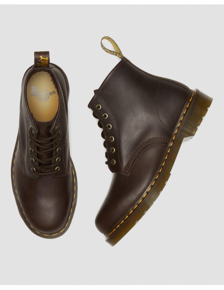 Dr Martens 101 Dark Brown Crazy Horse DM27761201
