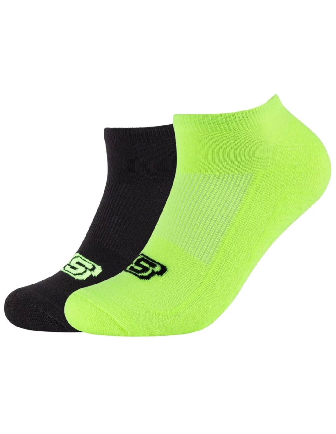 Skechers 2PPK Basic Cushioned Sneaker Socks SK430240410