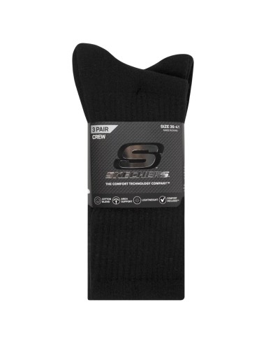 Skechers 3pk Unisex Non Terry Crew S601102001