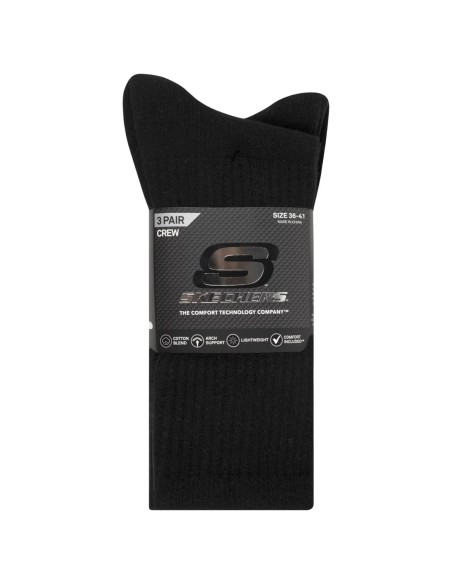Skechers 3pk Unisex Non Terry Crew S601102001