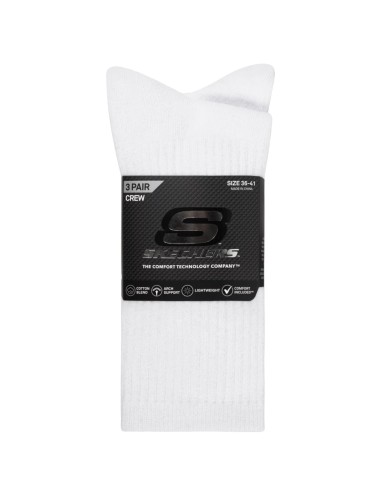 Skechers 3pk Unisex Non Terry Crew S601102100