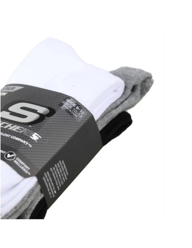 Skechers 3pk Unisex Non Terry Crew S601102107