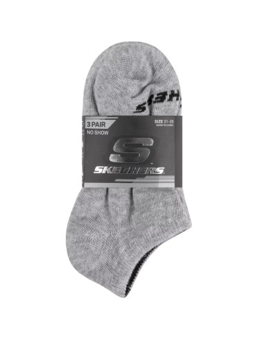 Skechers 3pk Unisex Non Terry No Show S114041020