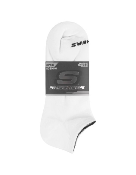 Skechers 3pk Unisex Non Terry No Show S114041100