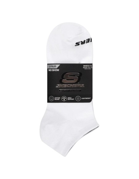 Skechers 3pk Unisex Non Terry No Show S114041107