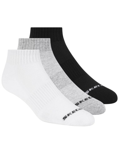 Skechers 3pk Unisex Terry Qtr Crew S111035107