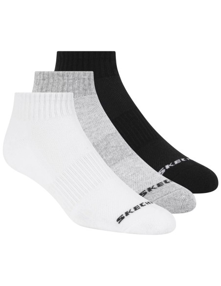 Skechers 3pk Unisex Terry Qtr Crew S111035107
