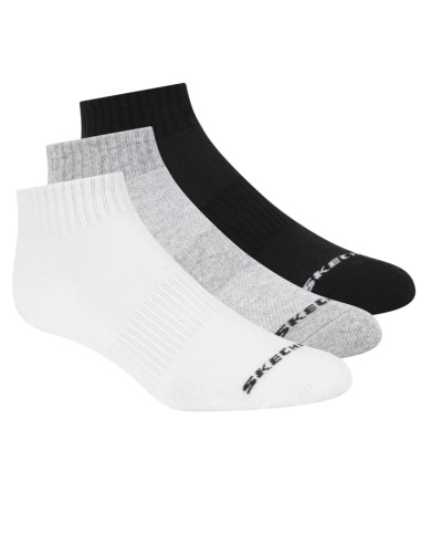 Skechers 3pk Unisex Terry Qtr Crew S111035107