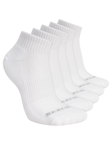 Skechers 5pk Unisex 12 Terry Qtr Crew S602095100