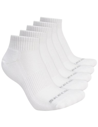 Skechers 5pk Unisex 12 Terry Qtr Crew S602095100