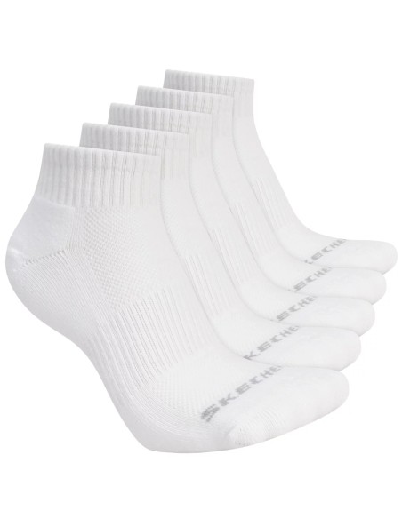 Skechers 5pk Unisex 12 Terry Qtr Crew S602095100