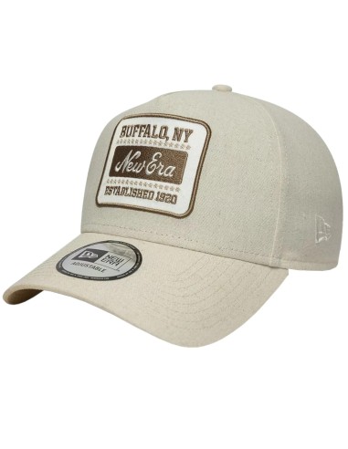 New Era Patch Line Cream 9FORTY EFrame Adjustable Cap 60667679