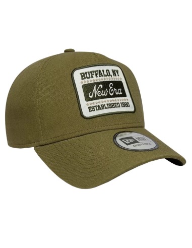 New Era Patch Line Cream 9FORTY EFrame Adjustable Cap 60667686