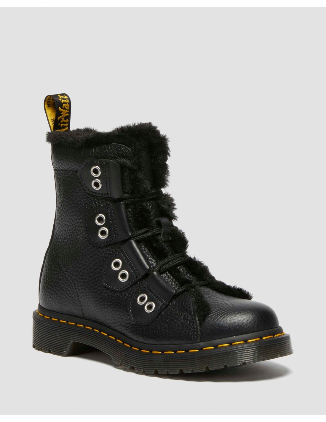 Dr Martens 1460 Lace To Toe Fur Lined DM31876001