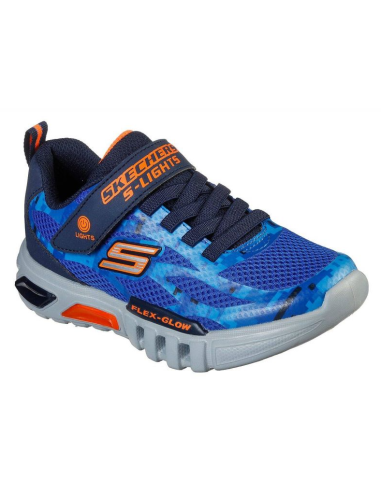 Skechers FLEXGLOW TAREN SLights JR 400018LNVOR shoes