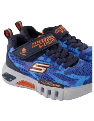 Skechers FLEXGLOW TAREN SLights JR 400018LNVOR shoes