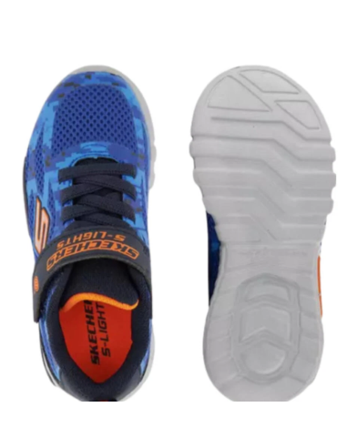 Skechers FLEXGLOW TAREN SLights JR 400018LNVOR shoes