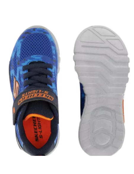 Skechers FLEXGLOW TAREN SLights JR 400018LNVOR shoes