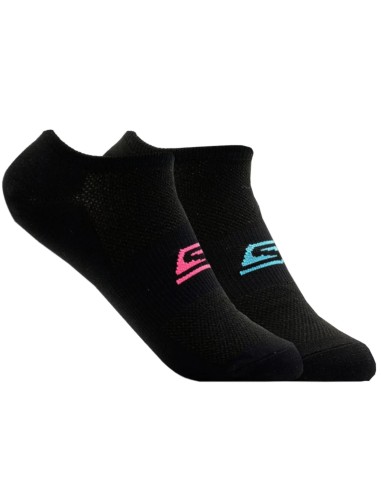 Skechers 3pk Womens Microfiber Non Terry No Show S101720BLK