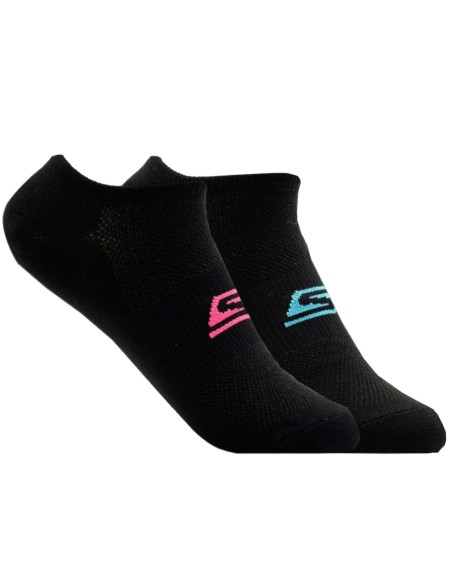 Skechers 3pk Womens Microfiber Non Terry No Show S101720BLK