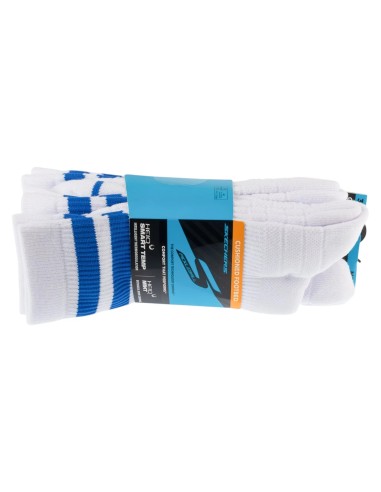 Skechers 3pk Mens PF PBall Crew Socks S01373HPWBL