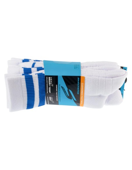 Skechers 3pk Mens PF PBall Crew Socks S01373HPWBL