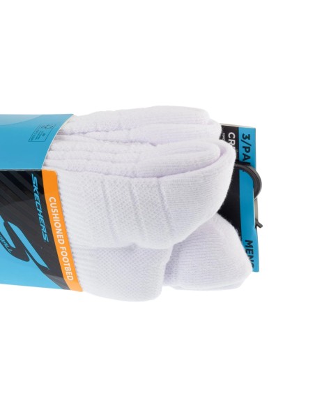 Skechers 3pk Mens PF PBall Crew Socks S01373HPWBL