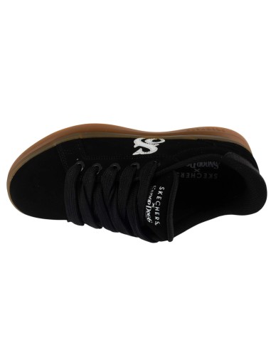 Skechers SlipIns Suede Snoop Cupsole Sneaker 186100BKW
