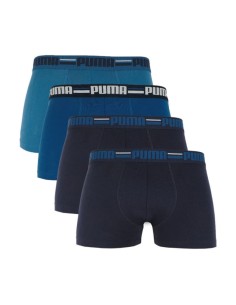 Puma Brand Elastic Men's Boxer Shorts 4Pack NavyBlue 938197 02
