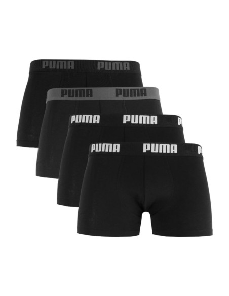 Puma Basic Men's Boxer Shorts 4pack Black 938198 01