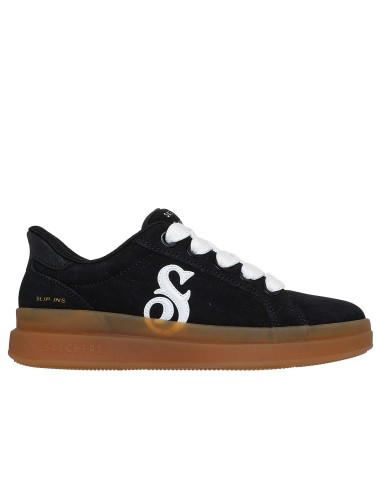 Skechers SlipIns Suede Snoop Cupsole Sneaker 186100BKW