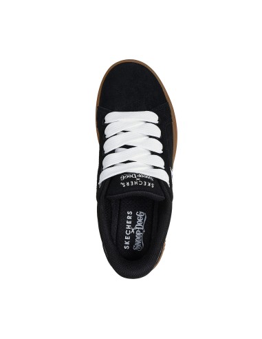 Skechers SlipIns Suede Snoop Cupsole Sneaker 186100BKW