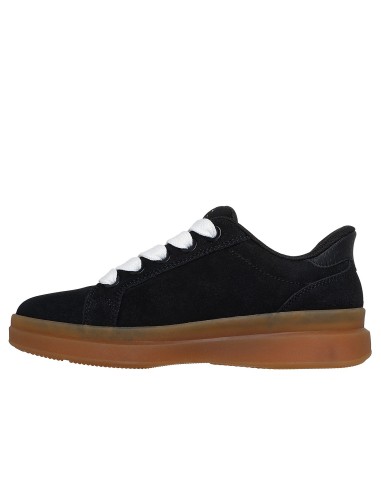 Skechers SlipIns Suede Snoop Cupsole Sneaker 186100BKW