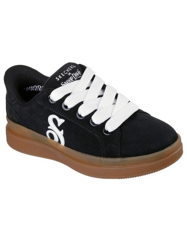 Skechers SlipIns Suede Snoop Cupsole Sneaker 186100BKW