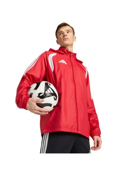 adidas Tiro 26 League Windbreaker men's jacket red JY9731