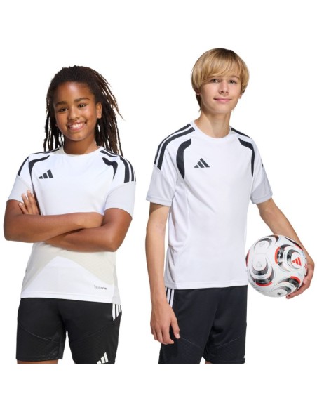 adidas Tiro 26 Competition Training Jersey for kids white and black KA7603